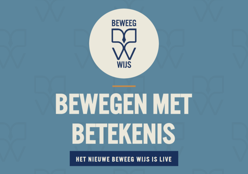 Het nieuwe Beweeg Wijs is live