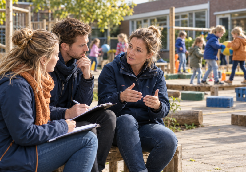 praktijk coaching op het schoolplein